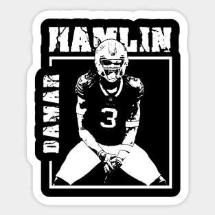 Damar hamlin Sticker